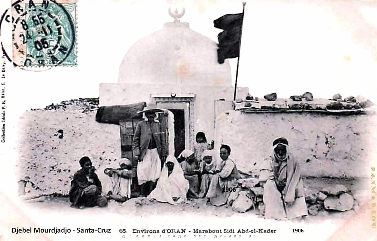 Oran - Djebel Mourdjadjo - Marabout Sidi-Abd-el-Kader - 1906.jpg